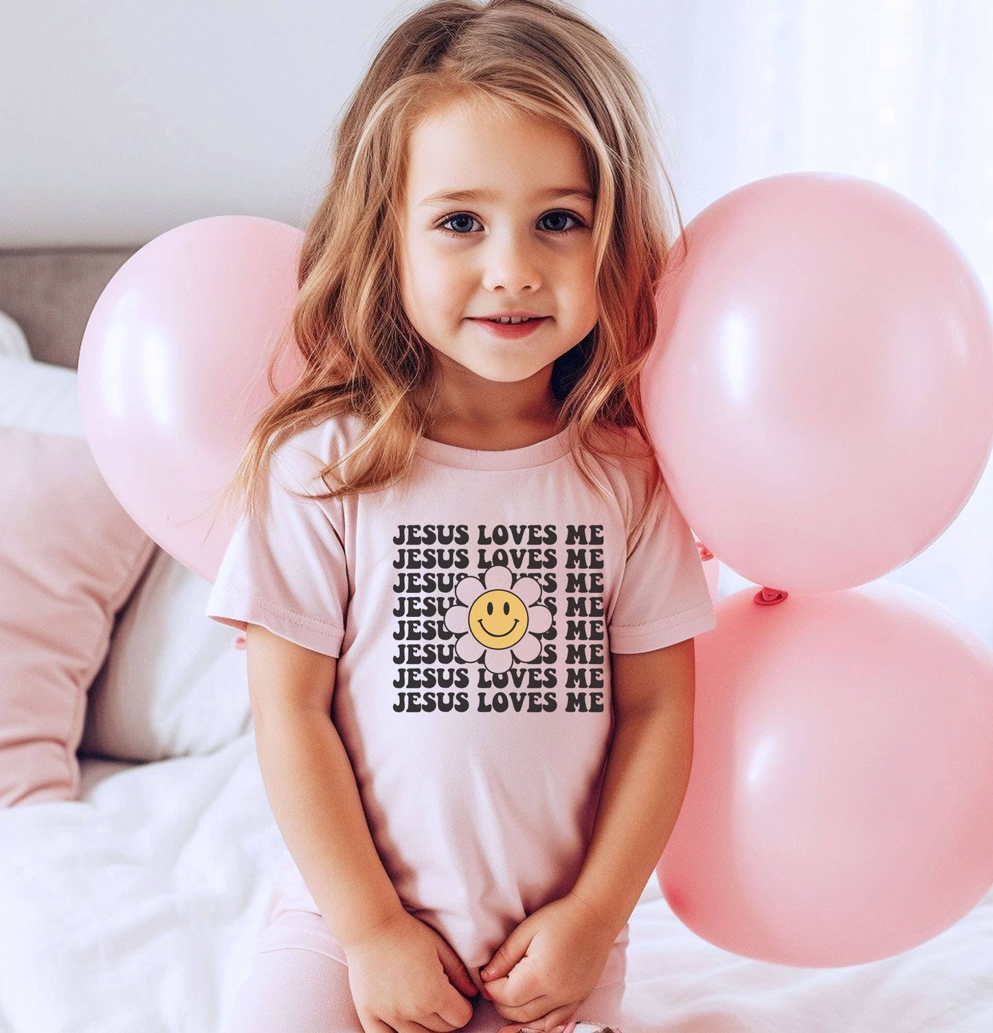 Jesus Loves Me Graphic Tee - Youth + Toddler