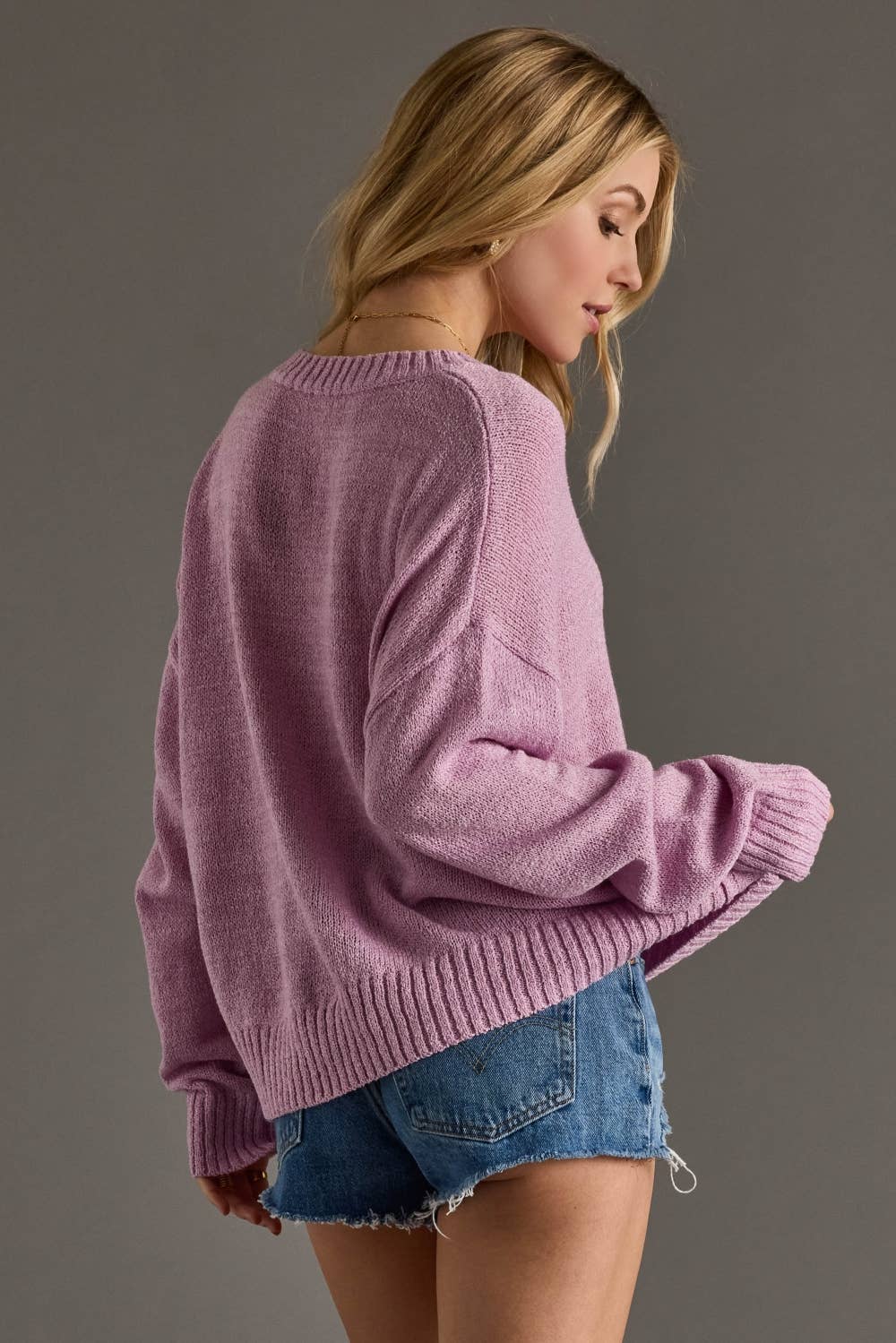 Lilac Lightweight Sweater