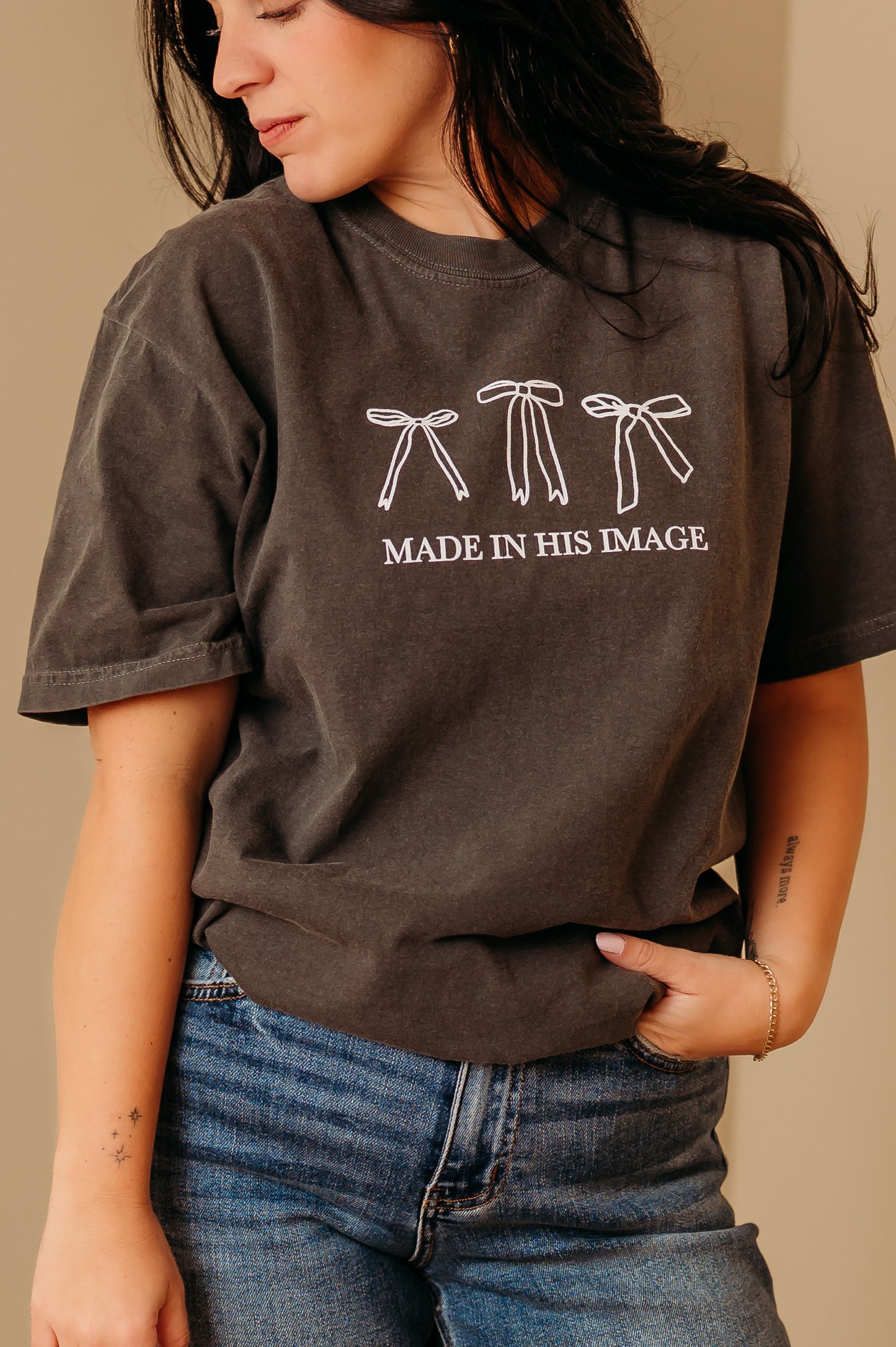 Made in His Image Graphic Tee
