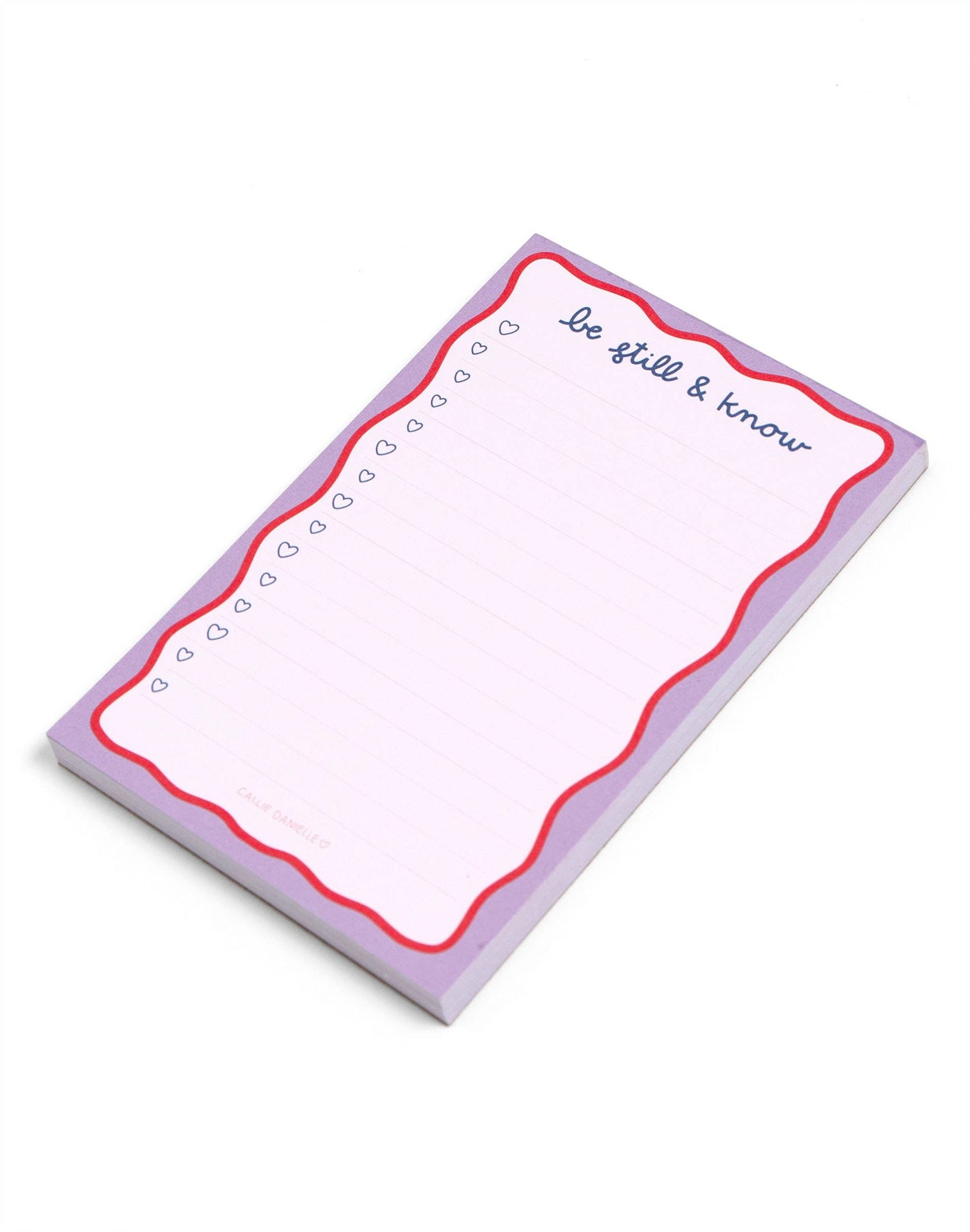 Be Still & Know Notepad