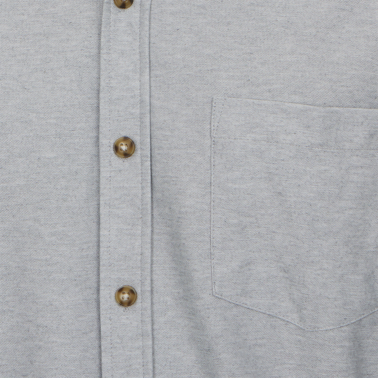 Stretch Pique Button-Up Shirt