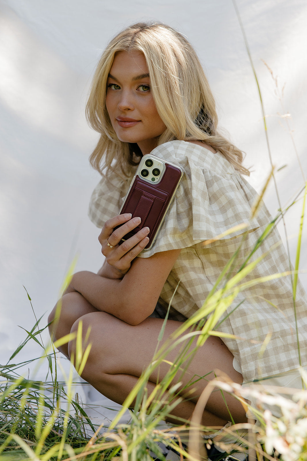 Merlot Truffle Magnetic Wallet