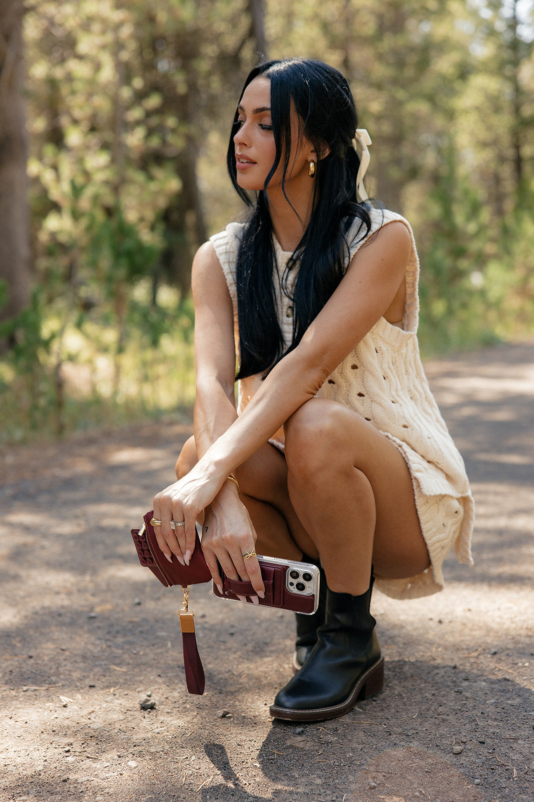 Merlot Truffle Magnetic Wallet