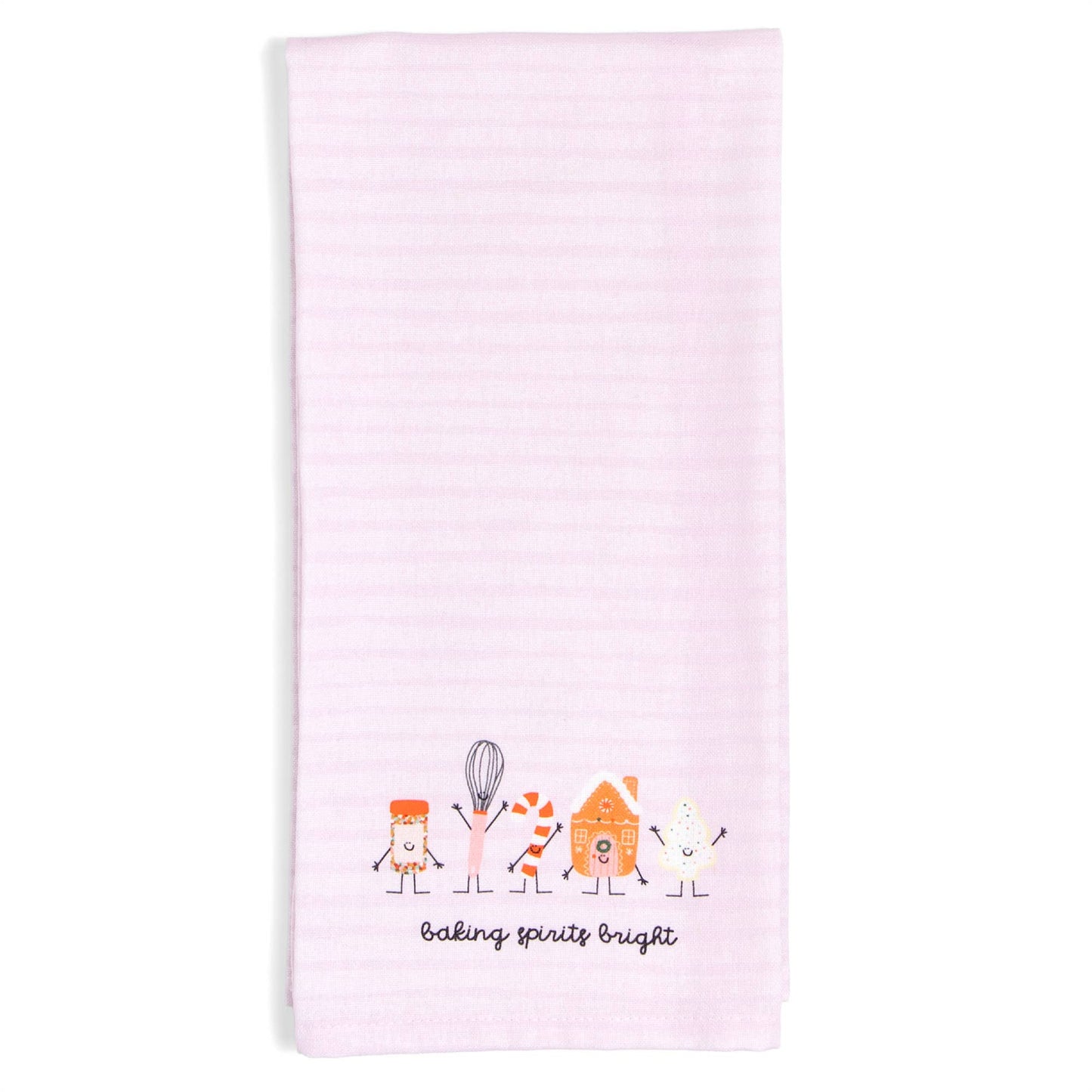 Baking Spirits Bright Christmas Tea Towel