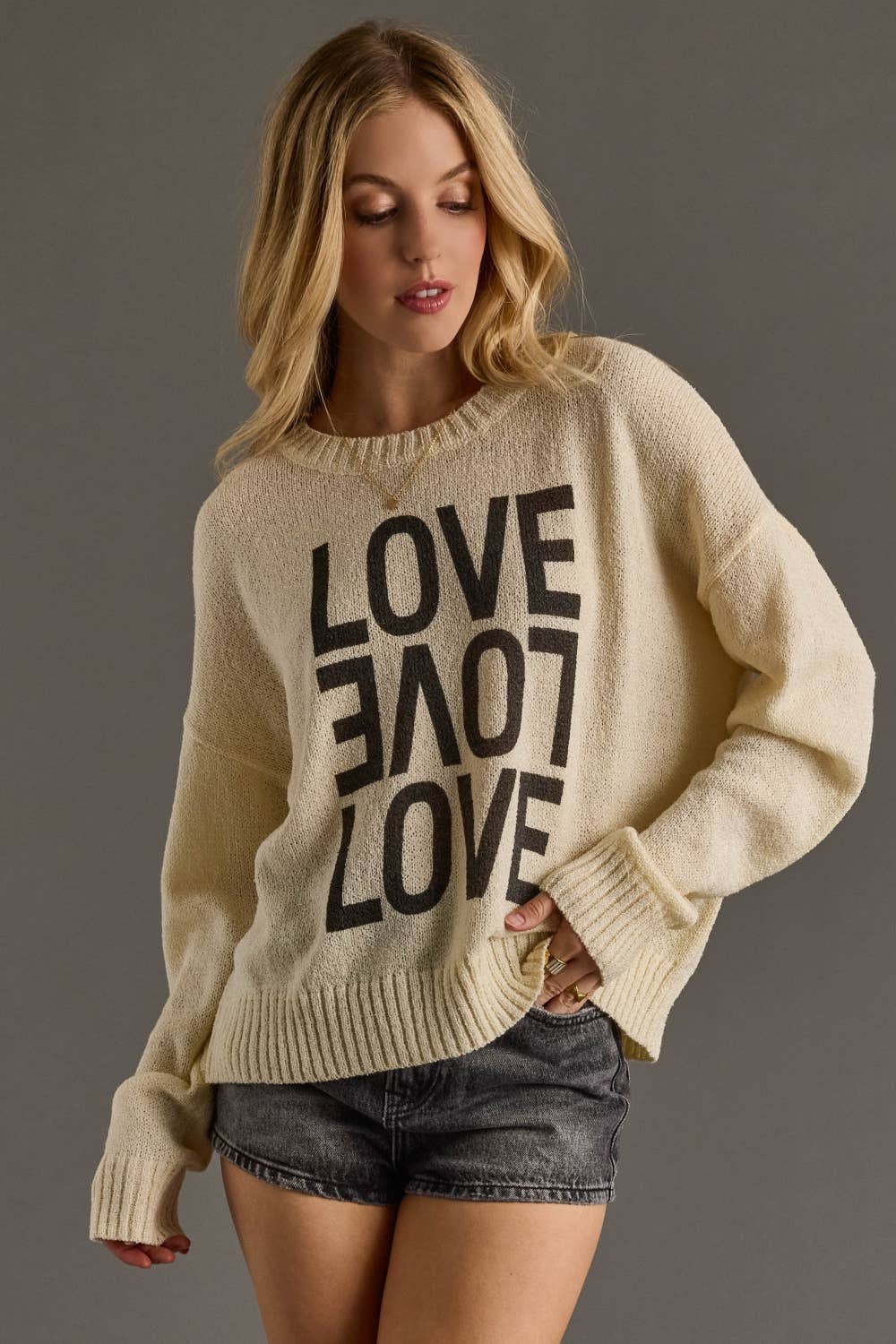 Love Lightweight Sweater