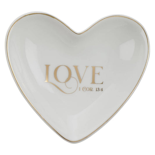Trinket Tray - Love 1 Cor. 13:4