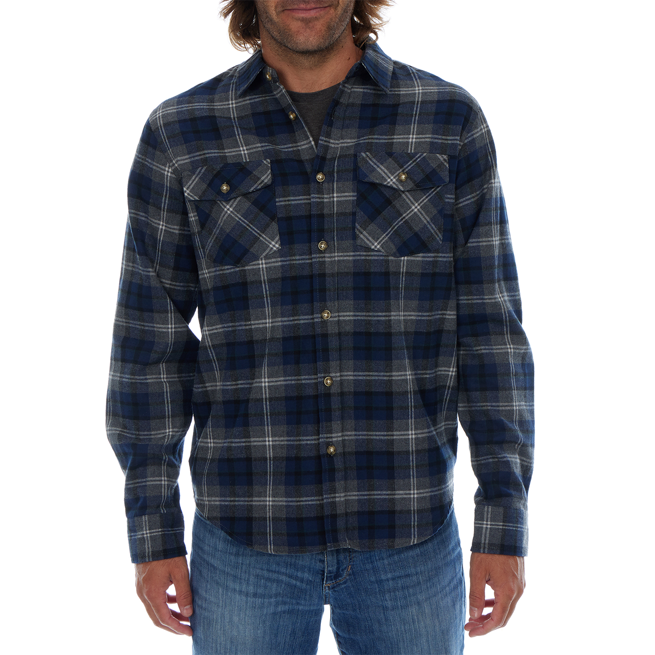 Plaid Flannel Shirt