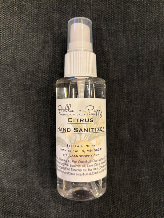 Citrus Hand Sanitizer Spray