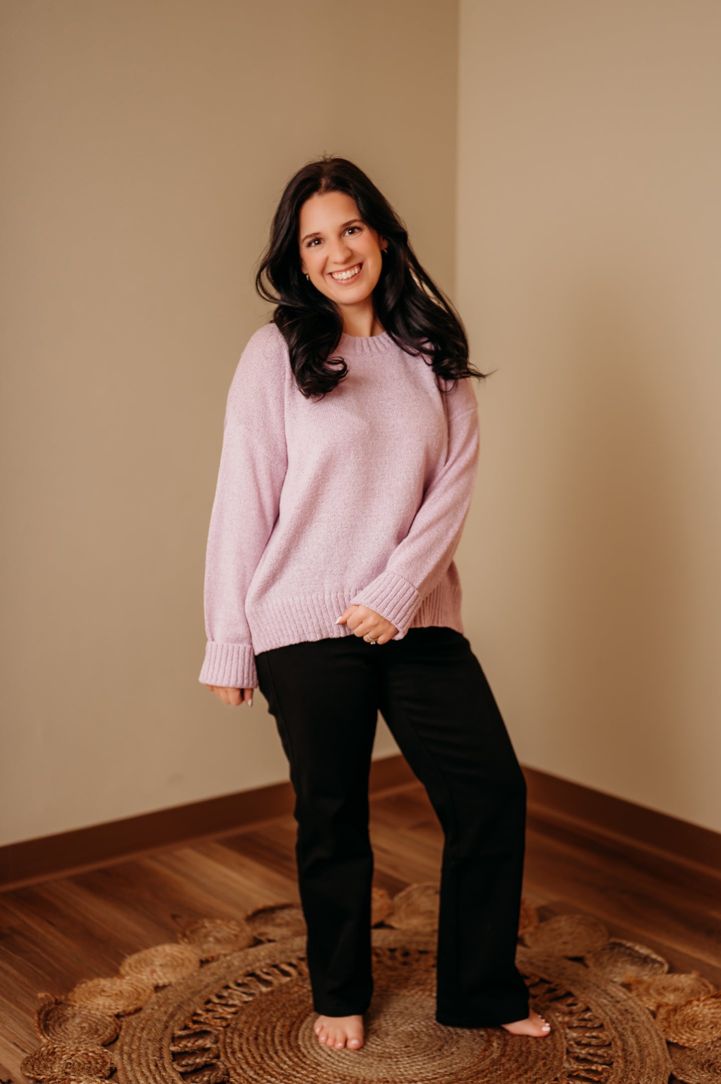 Lilac Lightweight Sweater