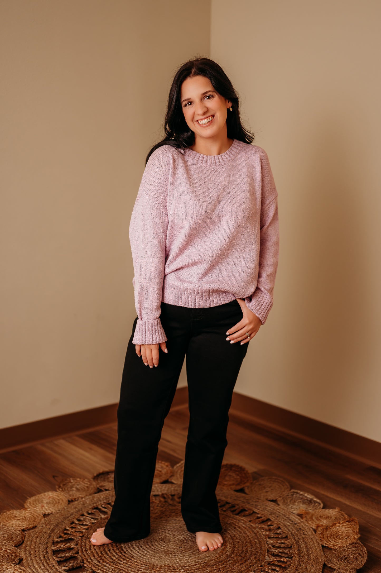 Lilac Lightweight Sweater