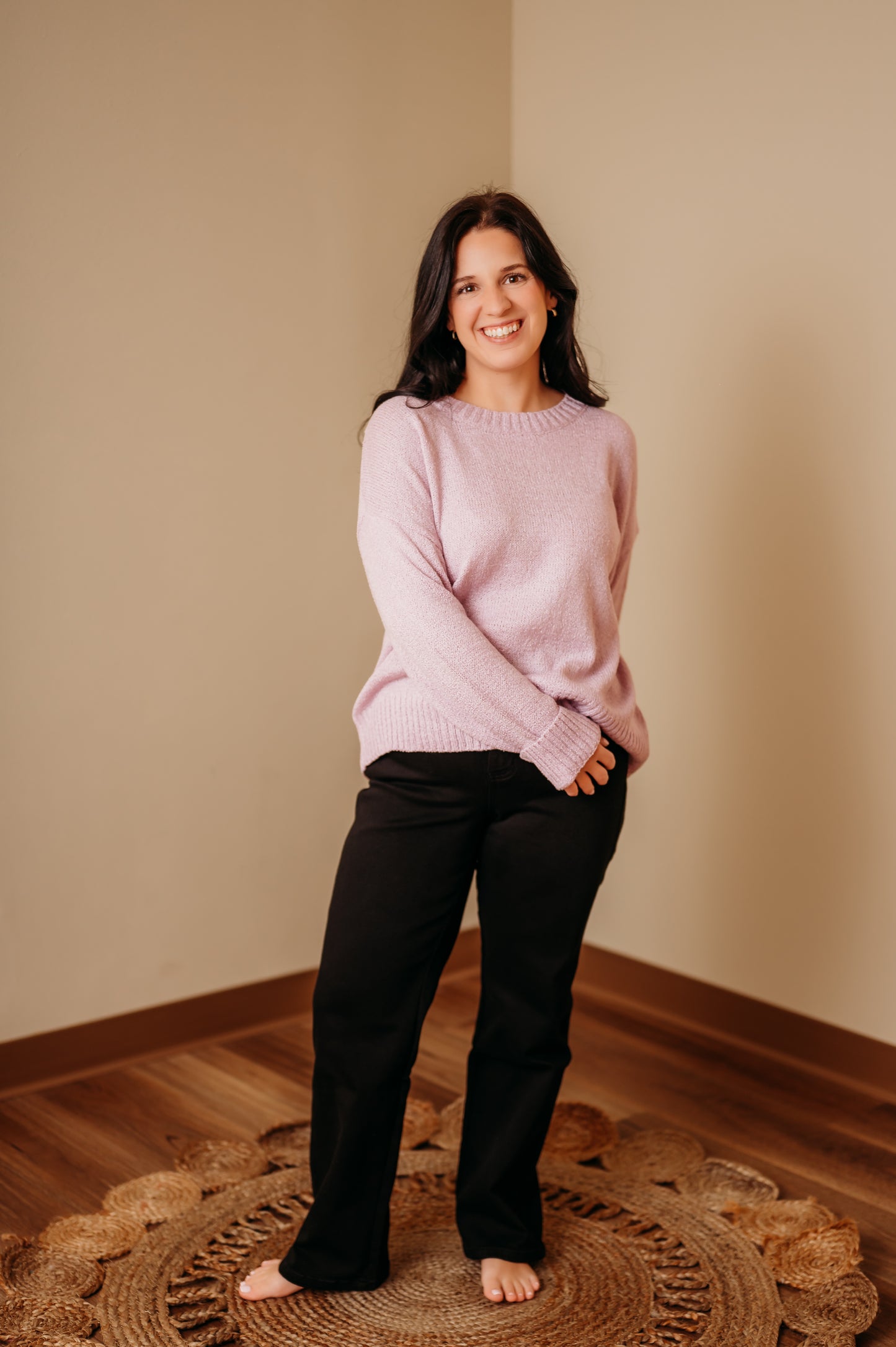 Lilac Lightweight Sweater