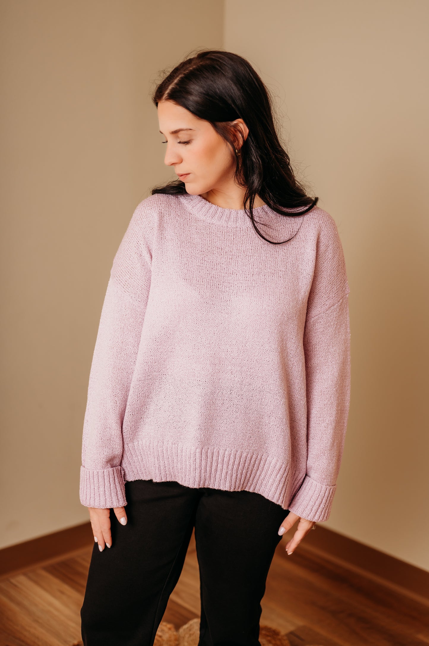 Lilac Lightweight Sweater