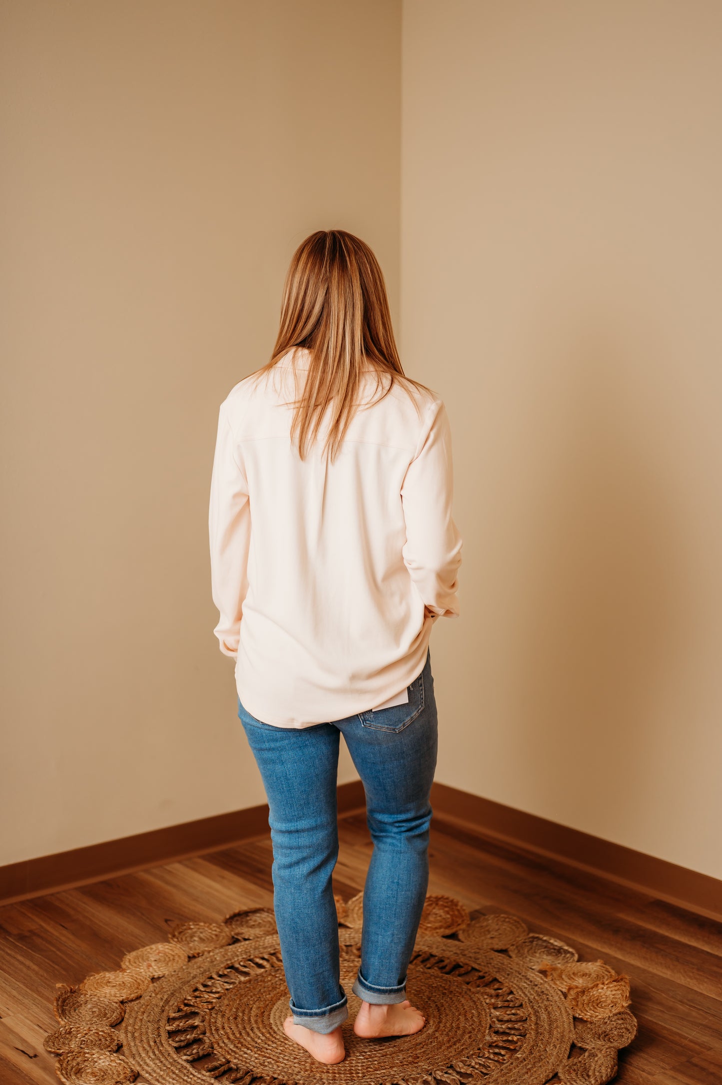 Ivory Super Soft Button Up