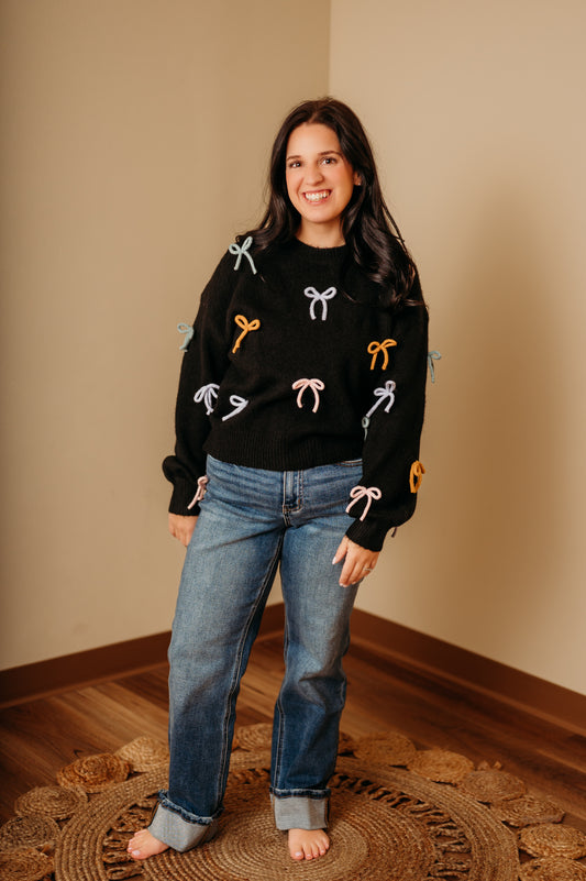 Bow Knit Sweater