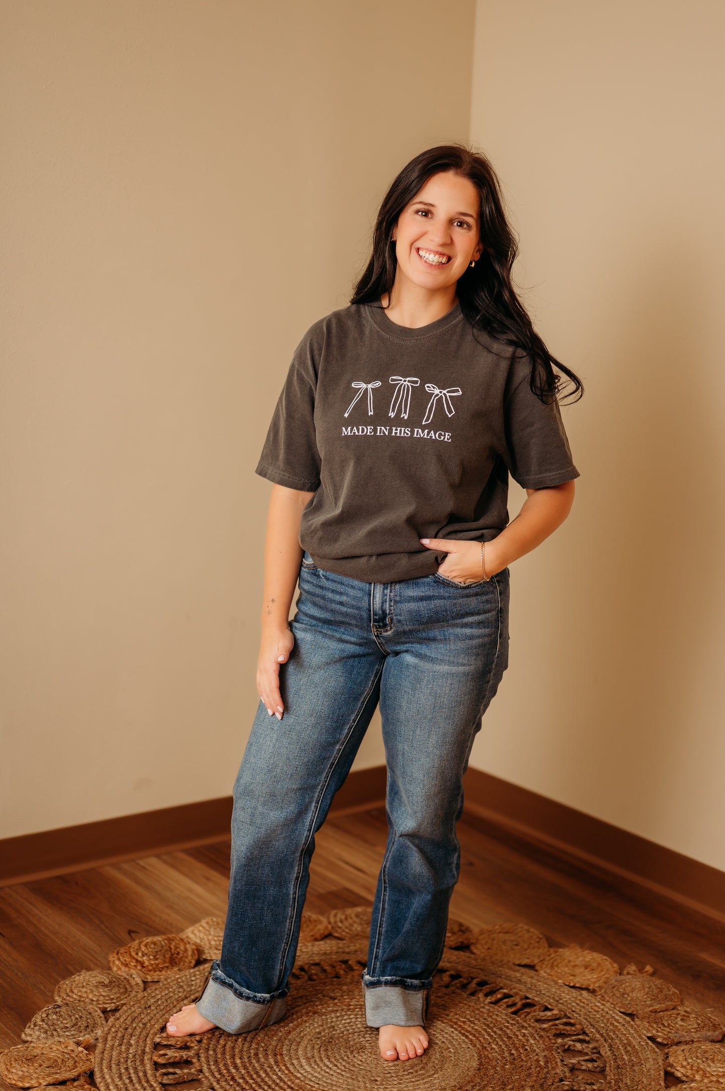 Made in His Image Graphic Tee