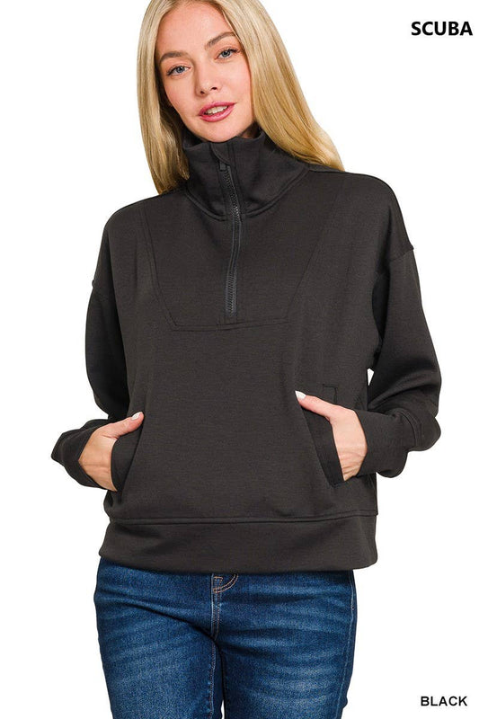 Scuba Half Zip Pullover