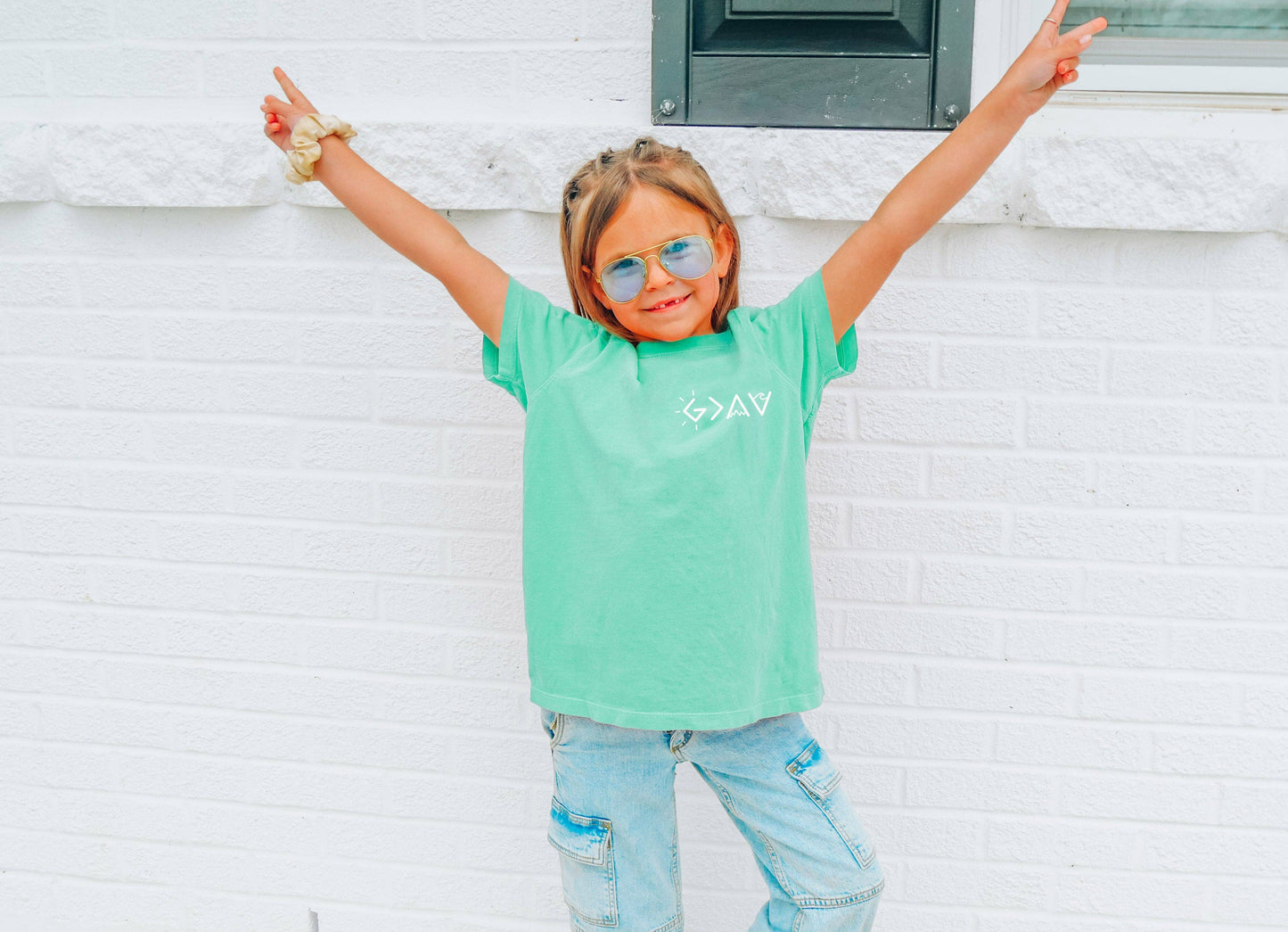 God is Greater Graphic Tee - Youth