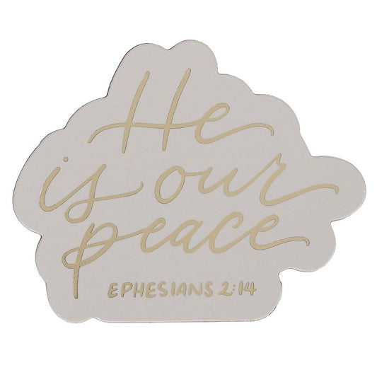 Magnet: He is our peace - Eph. 2:14