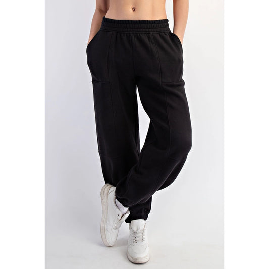 Rae Mode Black Sweatpant Joggers