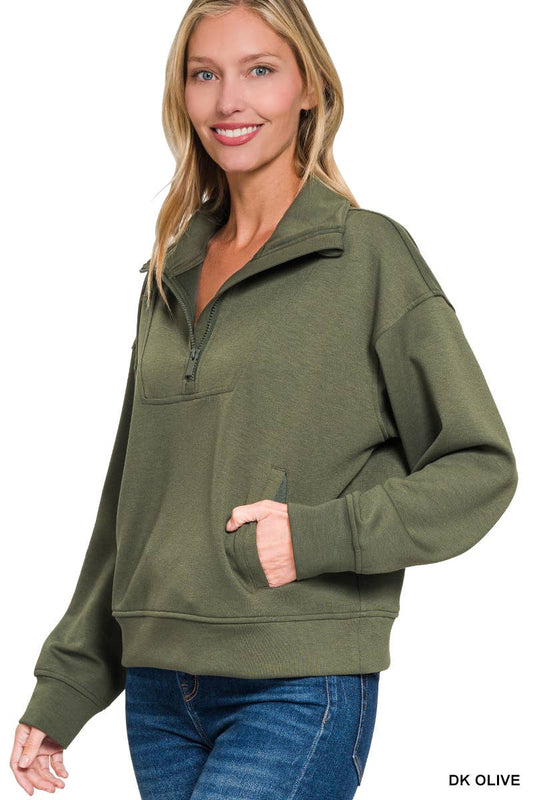 Scuba Half Zip Pullover